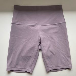 Violet Verbana Lululemon Align Shorts 8” Size 6